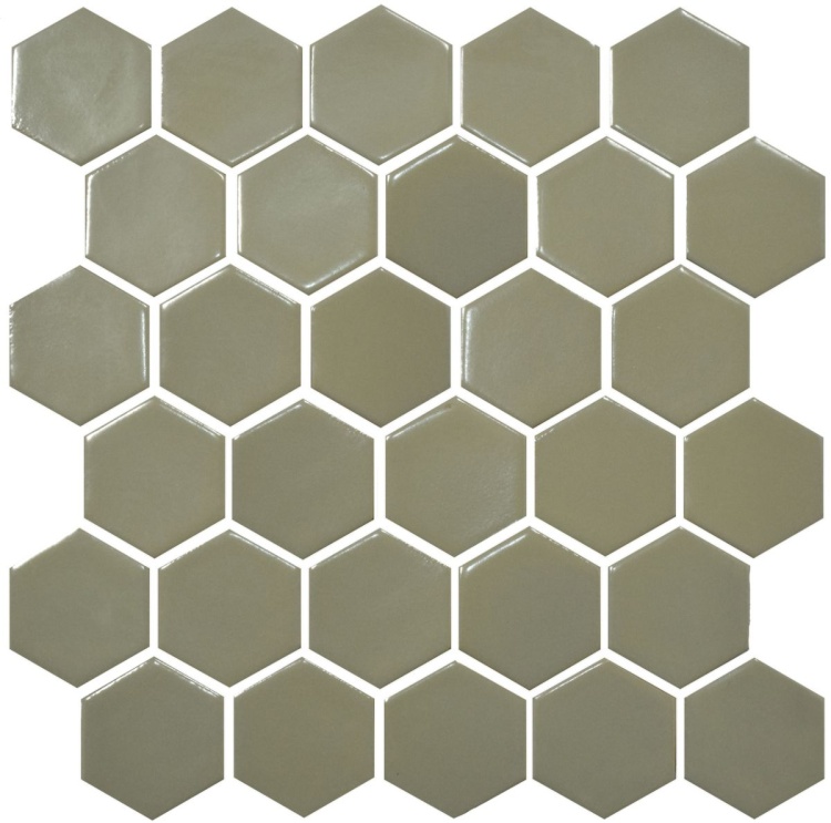 Мозаїка керамічна Kotto Ceramica HEXAGON H 6012 Maus Grey 295 х 295 х 9