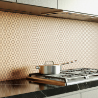 Мозаїка з керамограніту Kotto Ceramica MI7 30500311C Dorato 300 x 300 х 10 (ромб 30 x 50)