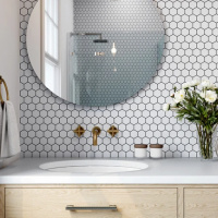 Мозаїка керамічна Kotto Ceramica HEXAGON H 6014 Light Grey 295 х 295 х 9 Мозаїка керамічна Kotto Ceramica HEXAGON H 6014 Light Grey 295 х 295 х 9