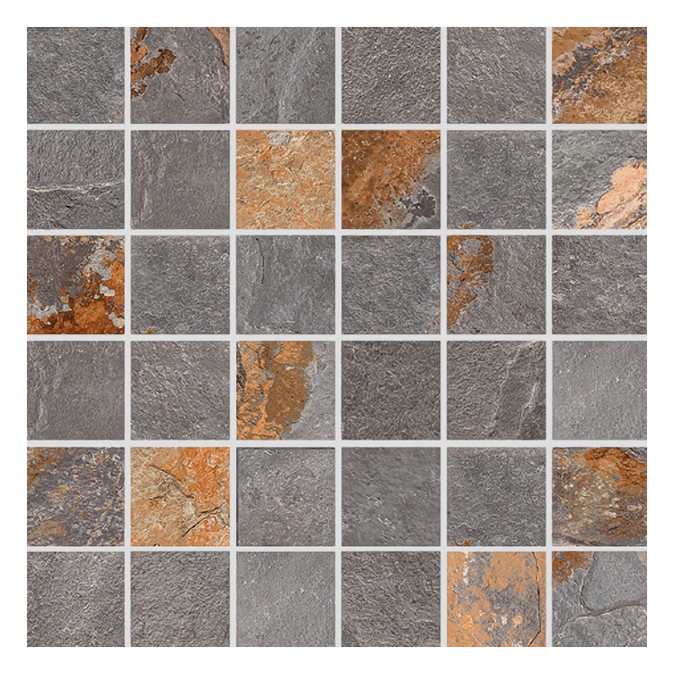 Мозаїка Zeus Ceramica MQCXST2B Slate Mosaic Multicolor 30x30