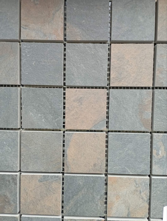 Мозаїка Zeus Ceramica MQCXST2B Slate Mosaic Multicolor 30x30