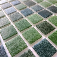 Мозаїка зі скла AquaMo MX25-2/12/13/14 25x25x4 (317x317) мм глянцева на сітці