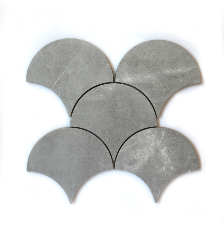 Декор Kotto Ceramica Scales CM 3112 SC Ambrosio Gris (d 147 mm)