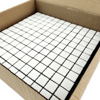 Скляна мозаїка Concrete White