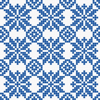 Мозаїчний паттерн D-CORE 392*392 мм. ID-62