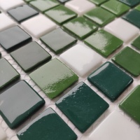 Мозаика из стекла AquaMo MX25-1/05/12/13/14 25x25x4 (317x317) мм глянцевая на сетке
