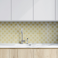 Мозаїка скляна Kotto Ceramica GMP 0848003 СС print 2/ral 7047 300 x 300 х 8 ( 48 х 48 )