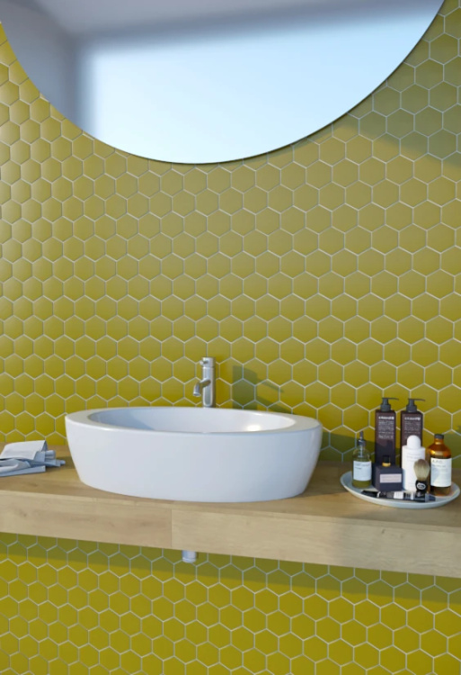 Мозаїка керамічна Kotto Ceramica HEXAGON H 6016 Olive 295 х 295 х 9