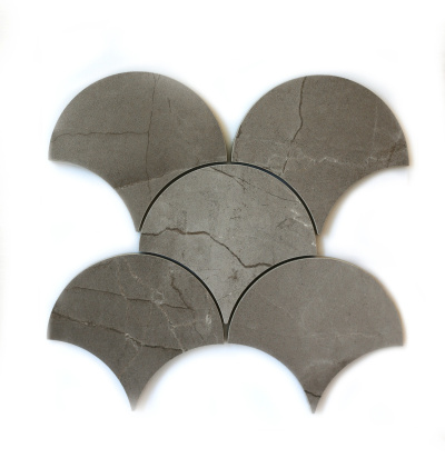 Декор Kotto Ceramica Scales CM 3113 SC Grey    ( d 147 mm )