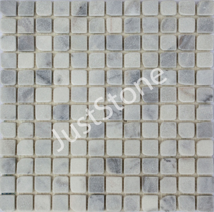 Мозаїка з мармуру Матова МКР-2СВА (23x23) White Mix
