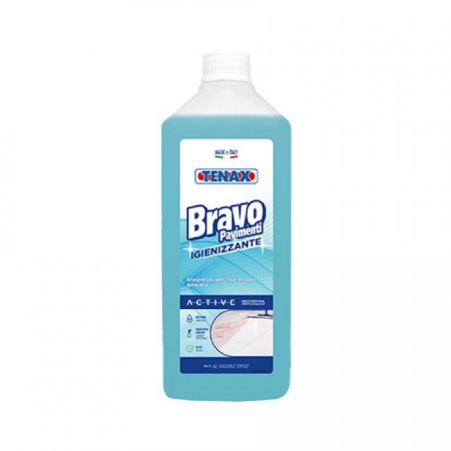 Очиститель Bravo Pavimenti ACTIVE (нейтральный) (1л) TENAX