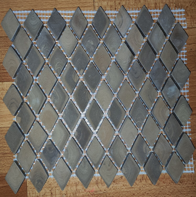 Мозаїка з керамограніту Kotto Ceramica MI7 30500314C Bucchero 300 x 300 х 10 (ромб 30 x 50)