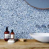 Мозаїка з керамограніту Kotto Ceramica MI7 14300719C Lapislazzuli 300 x 300 х 10 (коло d 14-30)