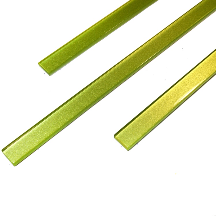 Фриз скляний Kotto Ceramica GF 7527 lime silver 25 х 750 х 8