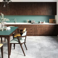 Мозаїка керамічна Kotto Ceramica HEXAGON H 6017 Aqvamarine 295 х 295 х 9