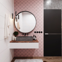 Декор Kotto Ceramica Scales CM 3114 SC Rose (d 147 mm)