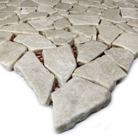 Мозаика из мрамора Матовая МКР-ХСВ (хаотичная) Victoria Beige MB Мозаика из мрамора Матовая МКР-ХСВ (хаотичная) Victoria Beige MB