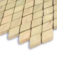 Мозаїка з керамограніту Kotto Ceramica MI7 30500315C Muschiato 300 x 300 х 10 (ромб 30 x 50)