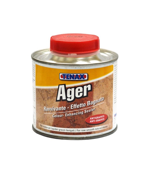 Просочення захисне Tenax Ager 250 мл водо масло брудовідштовхувальне з мокрим ефектом для каменю та кварцу