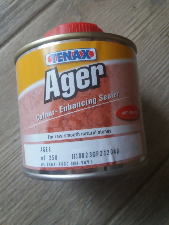 Просочення захисне Tenax Ager 250 мл водо масло брудовідштовхувальне з мокрим ефектом для каменю та кварцу