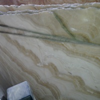 ONYX White and Brown Слеб онікса (сляб) 20мм