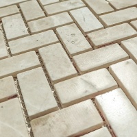 Мозаїка з мармуру Матова МКР-5СВ (47x23) Victoria Beige MB