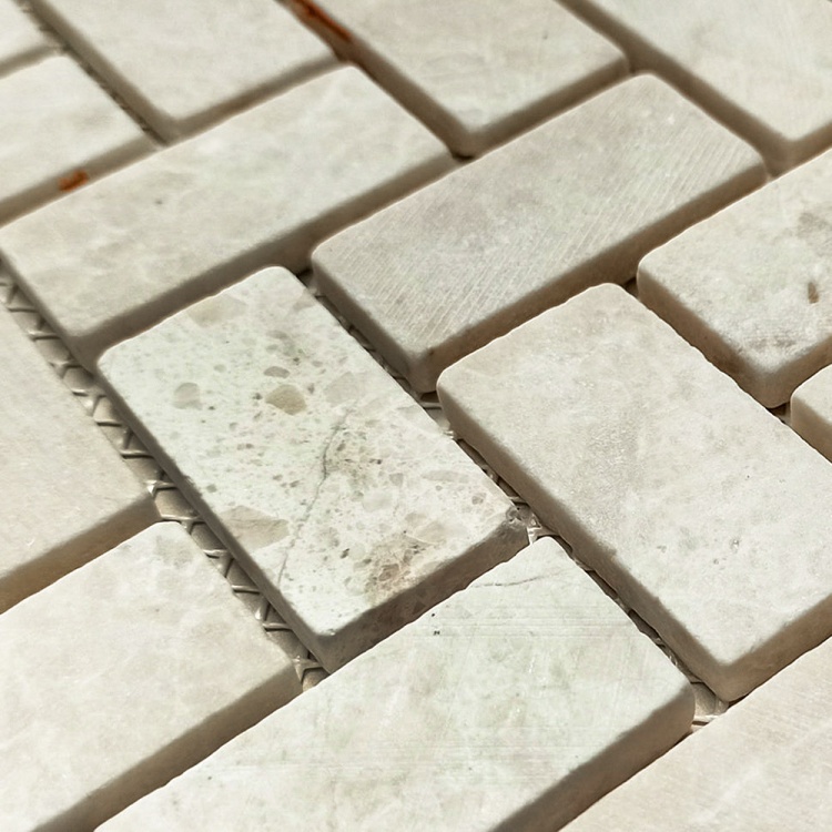 Мозаїка з мармуру Матова МКР-5СВ (47x23) Victoria Beige MB