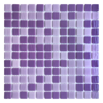 Мозаика из стекла AquaMo MX25-1/22/23 25x25x4 (317x317) мм глянцевая на сетке