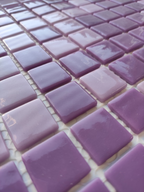 Мозаїка зі скла AquaMo MX25-1/22/23 25x25x4 (317x317) мм глянцева на сітці