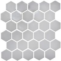 Мозаїка керамічна Kotto Ceramica HEXAGON H 6019 Silver 295 х 295 х 9