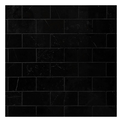 Мозаїка з чорного мармуру полірована 298