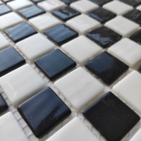 Мозаика из стекла AquaMo MX25-1/05/09 Chess 25x25x4 (317x317) мм глянцевая на сетке Мозаика из стекла AquaMo MX25-1/05/09 Chess 25x25x4 (317x317) мм глянцевая на сетке