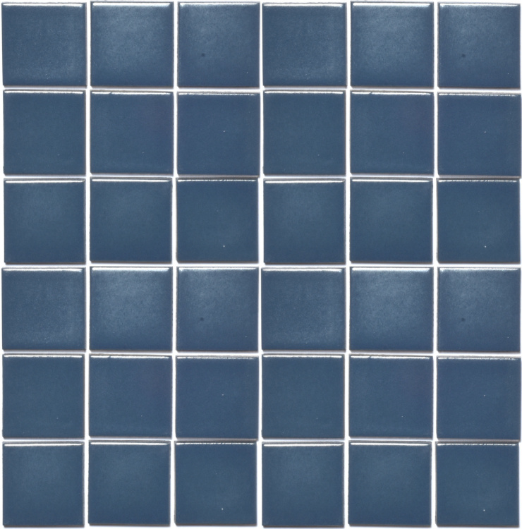 Мозаїка керамічна Kotto Ceramica QUADRATE Q 6008 Steel Blue 300x300x9 (48x48)