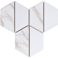 Мозаїка керамічна Kotto Ceramica TRAPEZE T 69002 С2 White/print 51 262x264x9 (62x147) 0,043 м2 Мозаїка керамічна Kotto Ceramica TRAPEZE T 69002 С2 White/print 51 262x264x9 (62x147) 0,043 м2