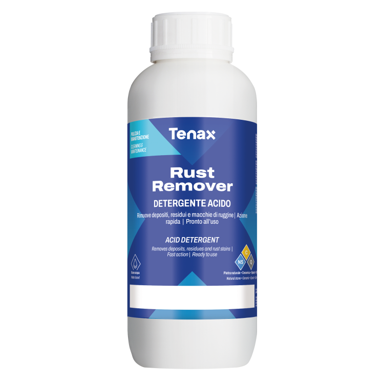 Очищувач Tenax Rust Remover 1 л від іржі з натурального та штучного каменю кварцу кераміки
