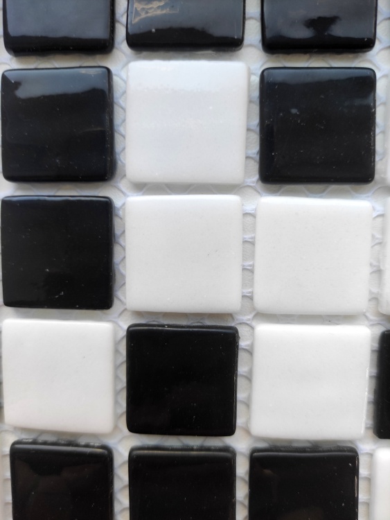 Мозаика из стекла AquaMo MX25-1/05/09 Random 25x25x4 (317x317) мм глянцевая на сетке