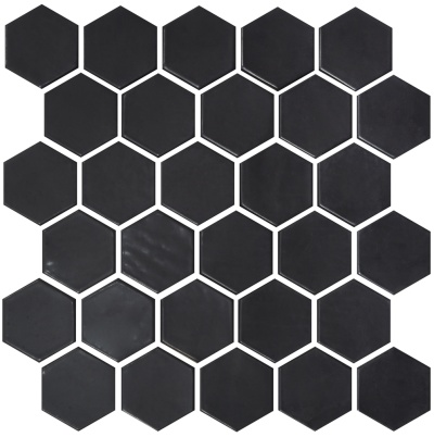 Мозаїка керамічна Kotto Ceramica HEXAGON H 6021 Black Mat 295 х 295 х 9