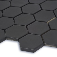 Мозаїка керамічна Kotto Ceramica HEXAGON H 6021 Black Mat 295 х 295 х 9