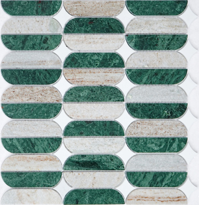 Мозаїка мармурова CL-MOS CCLAYRK25004 Mozaico de Lux