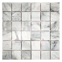 Мозаика из мрамора Матовая МКР-3СН (47x47) White Mix Мозаика из мрамора Матовая МКР-3СН (47x47) White Mix