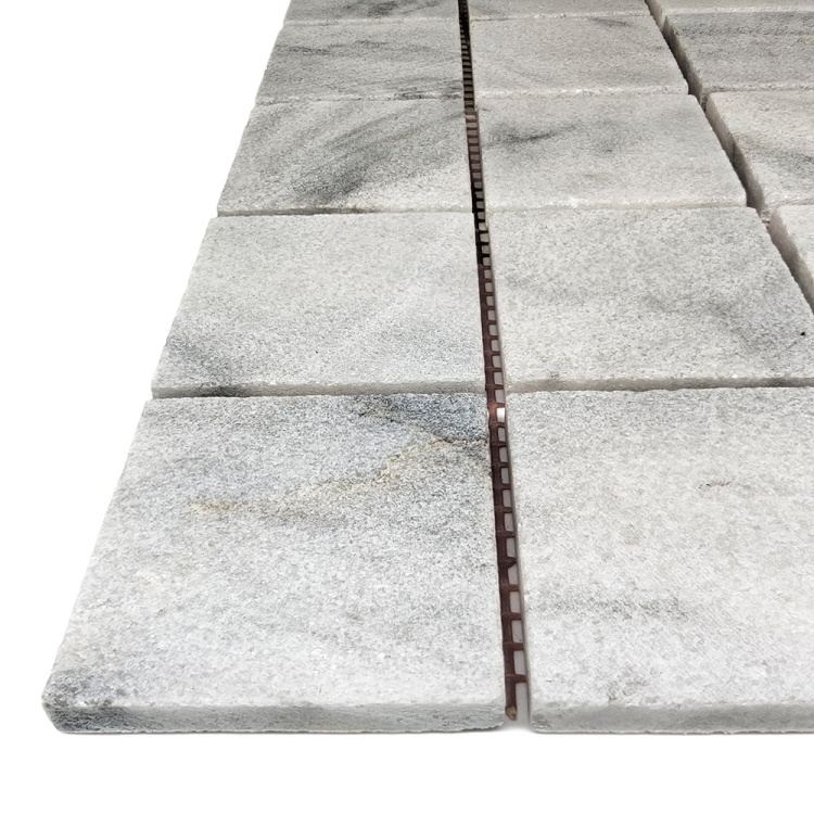 Мозаика из мрамора Матовая МКР-3СН (47x47) White Mix