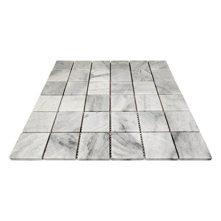 Мозаика из мрамора Матовая МКР-3СН (47x47) White Mix