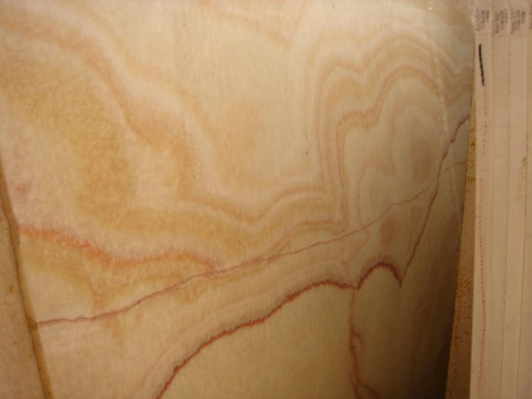 ONYX Yellow &amp; Red, Слеб онікса (сляб) 20мм