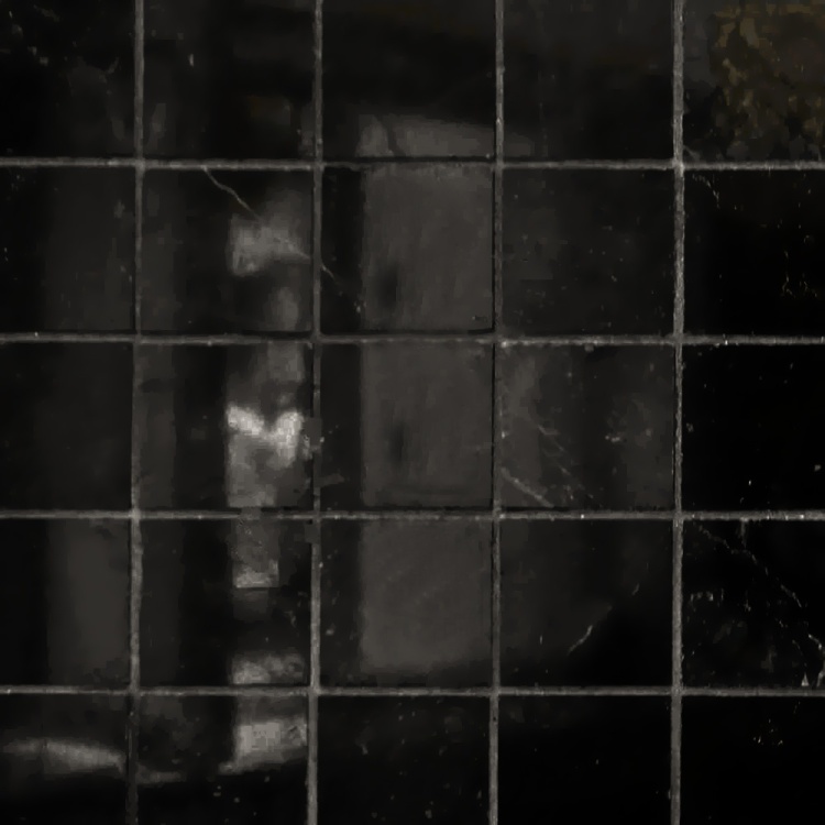 Мозаїка з мармуру чорна полірована МКР-3П 297