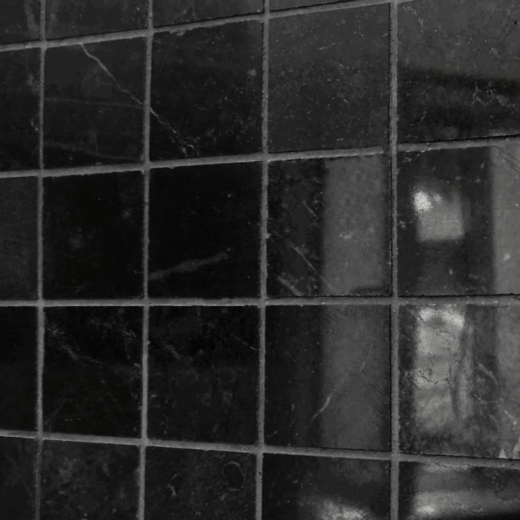 Мозаїка з мармуру чорна полірована МКР-3П 297