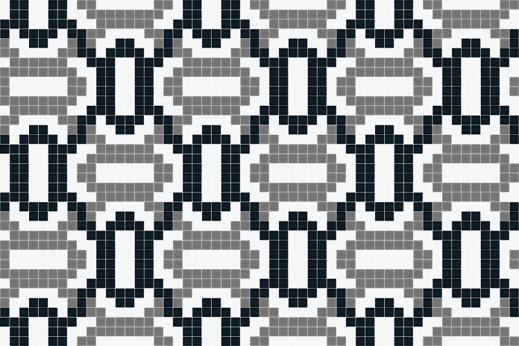 Мозаїчний паттерн D-CORE 393*393 мм. ID-32