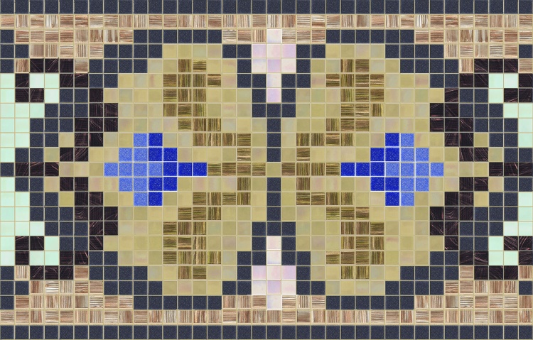 Мозаичный фриз D-CORE 393*251 мм. IF-17