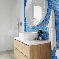 Мозаїка з керамограніту Kotto Ceramica MI7 1010040605C Oltremare 300x300х4 (10x10)