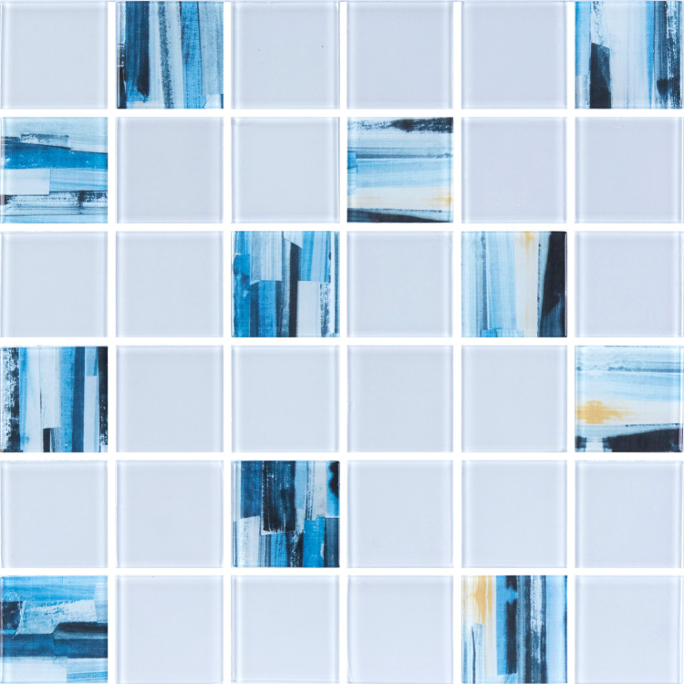 Мозаика стеклянная Kotto Ceramica GMP 0848032 С2 print 36/ral 7047   300 x 300 х 8   ( 48 х 48 )