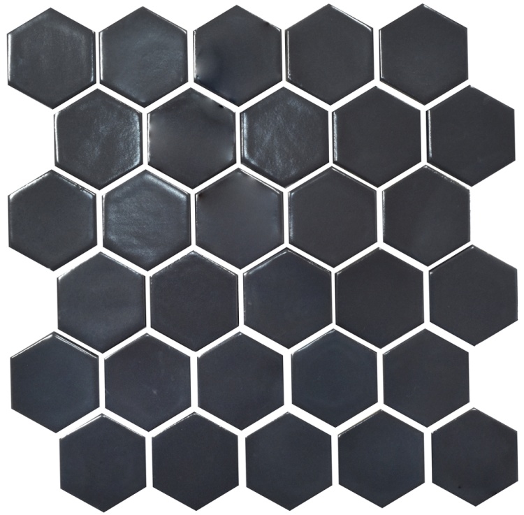 Мозаїка керамічна Kotto Ceramica HEXAGON H 6022 Grafit Black 295 х 295 х 9